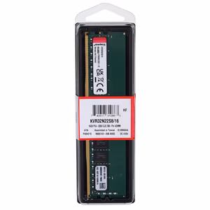 Kingston Technology KVR32N22S8/16 atmiņas modulis 16 GB 1 x 16 GB DDR4 3200 MHz