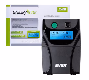 Ever EasyLine 650 AVR USB line-interactive UPS 0.65 kVA 360 W