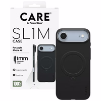 CARE by PanzerGlass SL1M MagSafe macins iPhone Air - melns