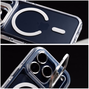 Maciņš LENS MAG COVER saderīgs ar MagSafe priekš IPHONE 15 PRO balts