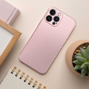 METALLIC viedtālruņa apvalks IPHONE 15 Pro rozā