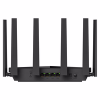 Cudy WR11000 wireless router 2.5 Gigabit Ethernet Tri-band (2.4 GHz / 5 GHz / 6 GHz) melns