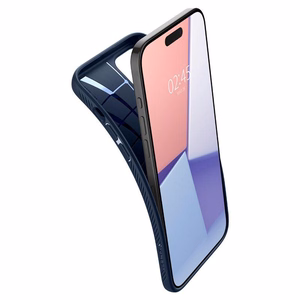 SPIGEN case LIQUID AIR for IPHONE 15 Pro Max navy blue
