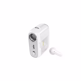 WEKOME S28 Pop Digital Series - Bluetooth V5.3 TWS wireless austiņas with charging maciņš with projector function (balts)