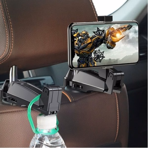 Automobiļa Turētājs Baseus Headrest Holder (der: 4.0 - 6.5 col.) (Nav magnētisks/Sēdekļa galvbalsts)