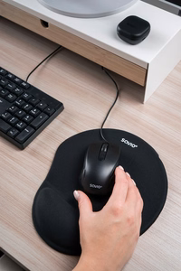 Savio KB-01 tastatūra mājai/birojam USB QWERTY US English melna