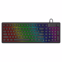 Savio Galaxis keyboard Gaming USB QWERTY US English melns