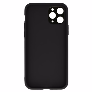 TEL PROTECT Leather Carbon viedtālruņa apvalks Iphone 11 melns