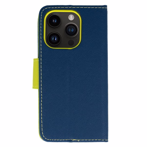 Viedtālruņa apvalks Fancy Iphone 13 Pro Max tumši zila-zaļa