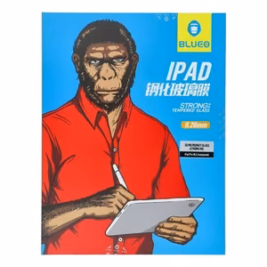5D Mr. Monkey stikls - iPad Pro 10.5 caurspīdīgs (stiprs HD)