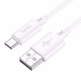 Kabelis USB A uz USB C Hoco 3A 2 m X88 balts