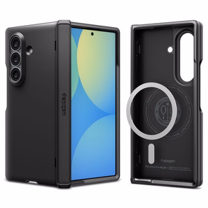 Spigen Slim Armor Pro MagSafe maciņš modelim Samsung Galaxy Z Fold 8 Ultra – melns