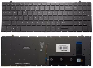 Keyboard HP Elitebook 860 G9, 865 G9, 860 G10, 865 G10, ar backlight, US