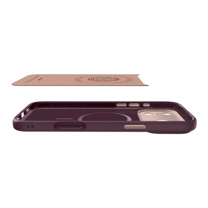 Spigen Nano Pop Mag MagSafe apvalks iPhone 17 Pro viedtālrunim – bordo krāsas