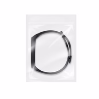 Silikona siksna XIAOMI Mi Band 5 / 6 / 7 melna (01)