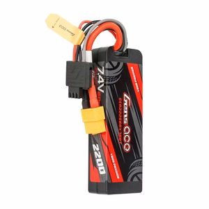 Lipo Gens ace G-Tech 2200 mAh 7,4 V 2S1P 60C GRP-76 cietā korpusa akumulators ar XT60 savienotāju