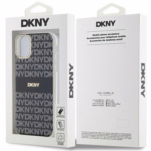 DKNY IML Mono & Stripe MagSafe чехол для iPhone 11 / Xr - чёрный