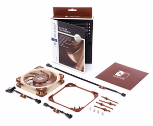 Noctua NF A12x25 ULN Datora korpusa ventilators 12 cm bēšs, sarkans