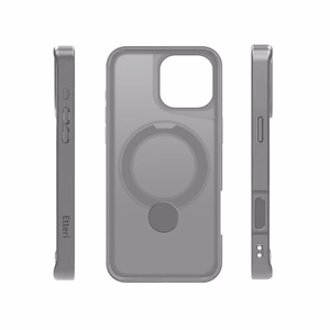 Etteri Matēts Mag Ring maciņš for iPhone 17 Pro pelēks