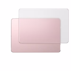 AmazingThing Titan cietais apvalks MacBook Neo 13" - rozā