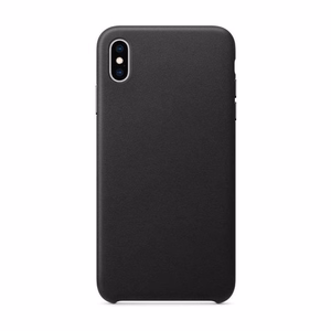 ECO ādas viedtālruņa apvalks iPhone 12 Pro Max melns