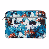 Wonder Sleeve portatīvā datora vāciņš 13–14 collu – balto aguonu raksts