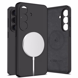 Tech-Protect Silikona MagSafe Maciņš for Samsung Galaxy S26 - melns