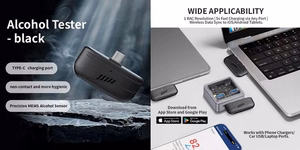 Mini alkohola testeris, USB Type-C