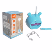 LED Teddy bear desk Lampa  3W, 3000/4500/6000K, adjustable, 1200mAh, zils,  LTC