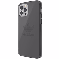 Adidas OR Aizsargstikls skaidrs apvalks iPhone 12 / iPhone 12 Pro - melns