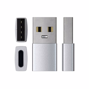 Adapter USB A / USB C Satechi ST-TAUCS sudraba