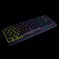 Wozinsky WKGP-1165 Mehāniskā spēļu tastatūra ar RGB apgaismojumu - melna