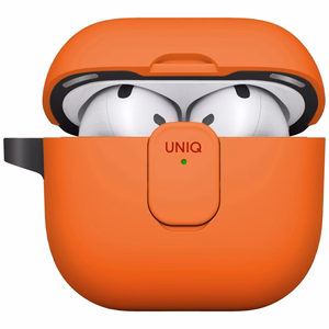 Uniq Clyde Lock apvalks AirPods 4 - oranžs