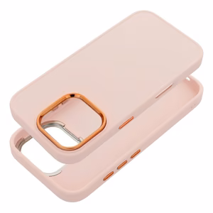 Чехол для iPhone 17 PRO Frame пудрово-розовый
