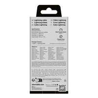 SBS TECABLELIGTC1K USB-C - Lightning kabelis 1 m - melns