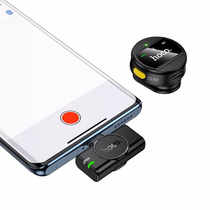 Микрофон беспроводной USB C Hoco L21 черный