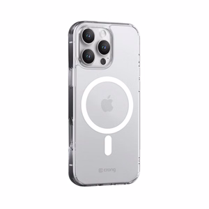 Crong Clear MAG Cover MagSafe vāciņš ierīcei iPhone 16 Pro Max, caurspīdīgs