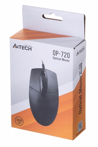 A4Tech OP-720 pele USB Type-A optiskā 800 DPI