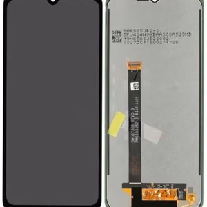 LCD ekrāns Samsung G556 Xcover 7 5G ar skārienjutīgo ekrānu melns oriģināls (service pack)