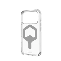 UAG Urban Armor Gear viedtālruņa apvalks PLYO saderīgs ar MagSafe iPhone 17 Pro ledus / sudrabs