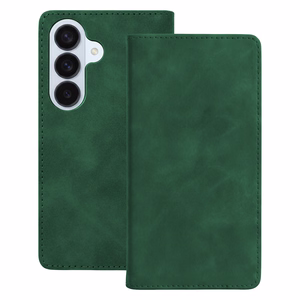 Smart Suede maciņš priekš Samsung Galaxy S26, zaļš
