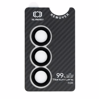 Rūdītais stikls Tel Protect Titanium objektīva 99% AR Aramid sērija kamerai Samsung Galaxy S25 (3 gab.)