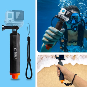 Tech-Protect GA100 rokturis GoPro / DJI - melna
