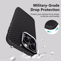 Tech-Protect Ion Carbon Magnētiskais apvalks Samsung Galaxy S25 Ultra - melns