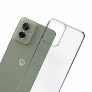 3mk caurspīdīgs viedtālruņa apvalks Motorola Moto G55 5G - caurspīdīgs