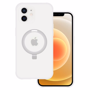 Tel Protect Burvīgais MagSafe ar statīvu apvalks viedtālrunim Iphone 11 sudrabains