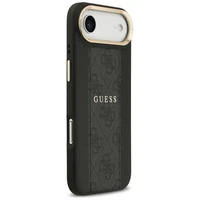 Guess viedtālruņa apvalks iPhone 17 Air HC MAGSAFE PU W/ 4G PU STRIPE melns