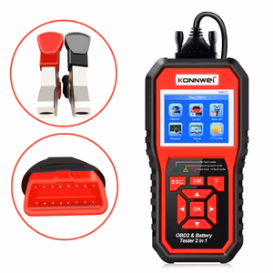 Konnwei KW870 OBD2 diagnostikas skeneris un akumulatoru testeris
