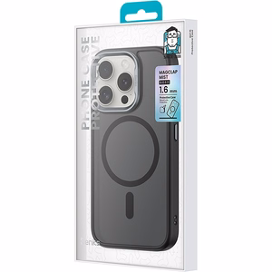Benks Magnetic Mist Case Metal Frame for Iphone 16 titanium