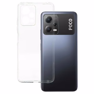 Ultra Clear 1 mm maciņš Xiaomi Redmi Note 12 5G/Poco X5, caurspīdīgs